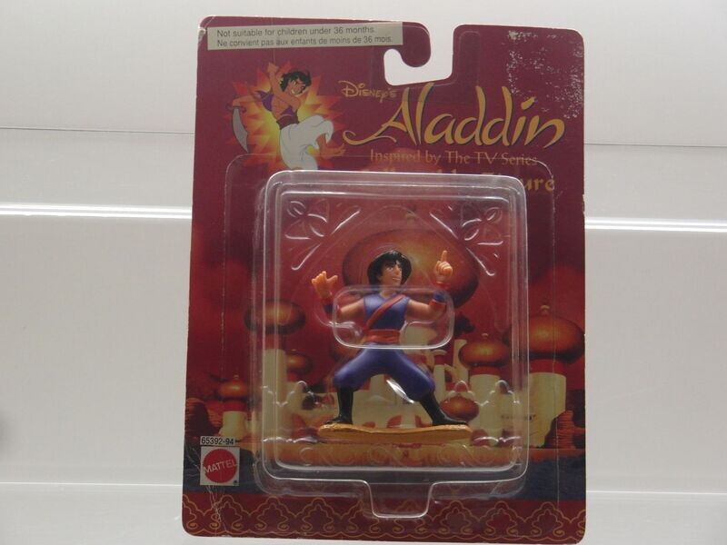 Disney's Aladdin: Mattel 90er Jahre: Aladdin im Kampfanzug in Verpackung