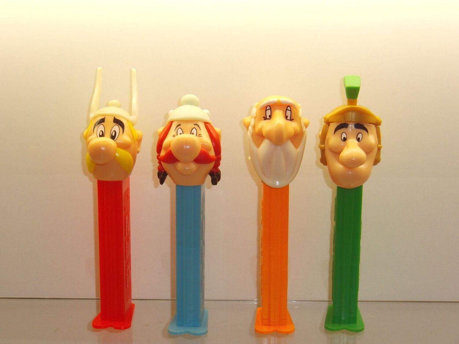 Asterix: PEZ 90er Jahre: Set mit 4 verschiedenen PEZ-Spendern