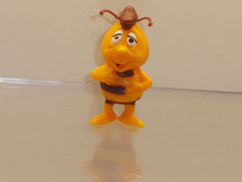 Die Biene Maja 1986: Willi, Arme vorm Bauch ohne Flügel (Fühlerkappe dunkelbraun) Die Biene Maja 1986: Willi, Arme vorm Bauch ohne Flügel (Fühlerkappe dunkelbraun)