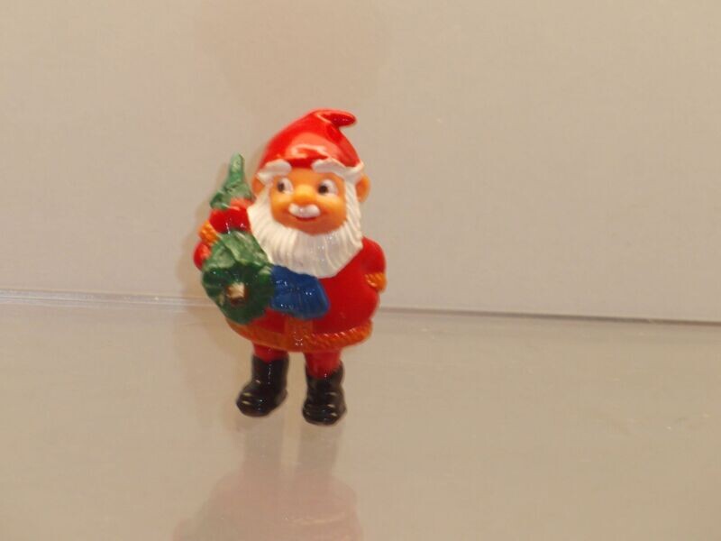 Mit den Blumentopfzwergen durch die Jahreszeiten 1994: Willy Waldmeister, Anzug hellrot, Knöpfe blau