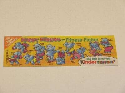 Die Happy Hippos im Fitnessfieber 1990