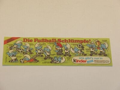 Die Fußball-Schlümpfe 1988