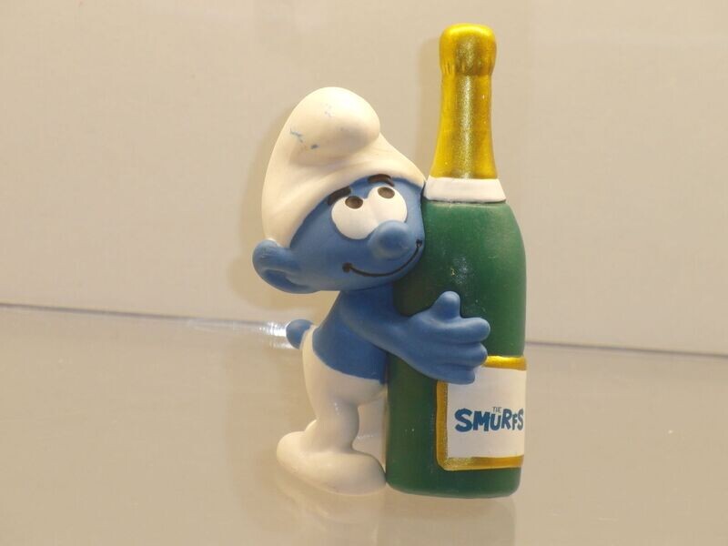 Schlumpf mit Flasche 2.0821