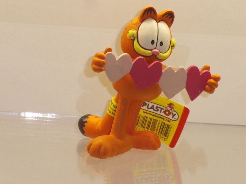 Garfield: Plastoy 2005: Garfield mit Herzen Garfield: Plastoy 2005: Garfield mit Herzen