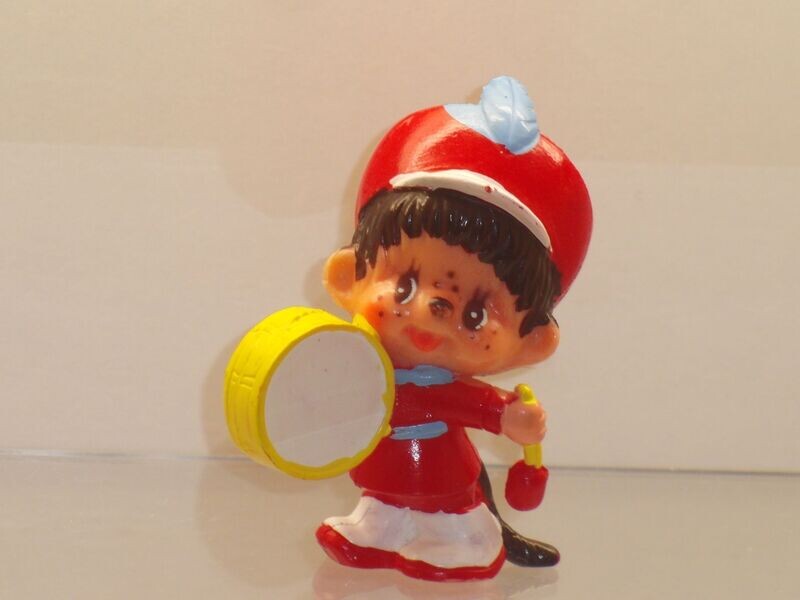 Monchhichi: Sekiguchi 1979: Kapelle: mit Trommel Monchhichi: Sekiguchi 1979: Kapelle: mit Trommel