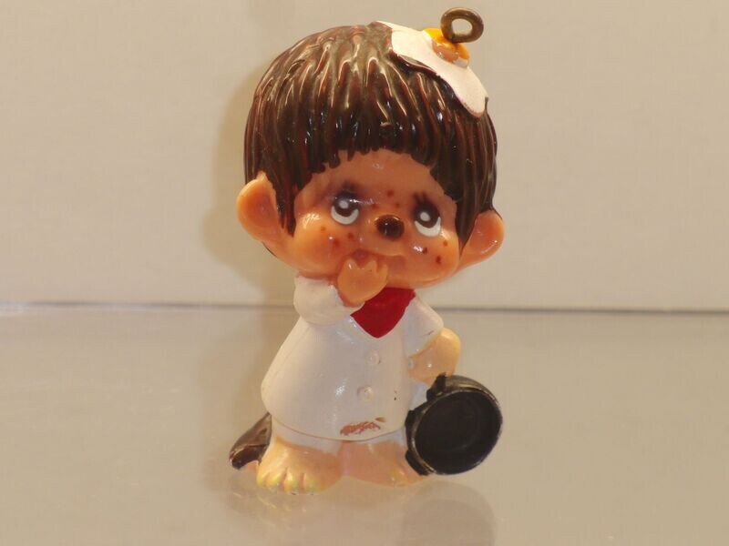 Monchhichi: Sekiguchi 1979: mit Pfanne Monchhichi: Sekiguchi 1979: mit Pfanne