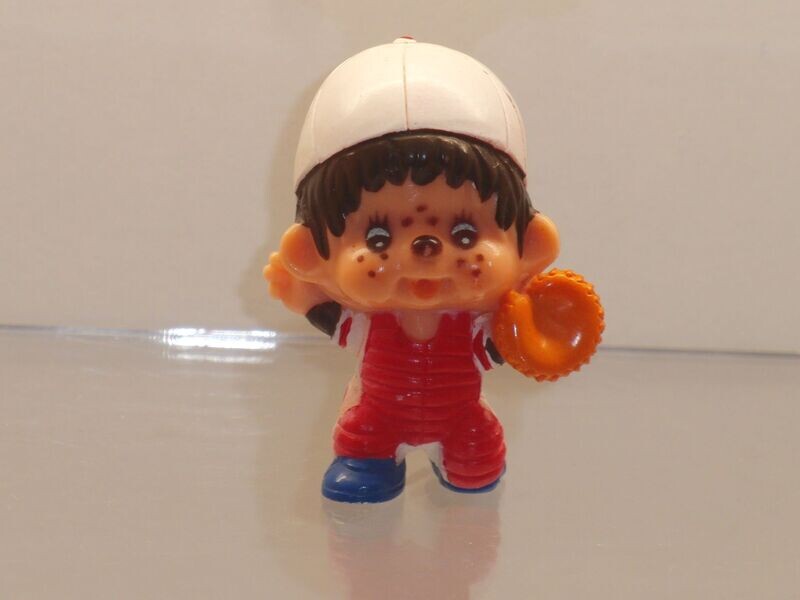 Monchhichi: Sekiguchi 1979: als Baseballfänger Monchhichi: Sekiguchi 1979: als Baseballfänger