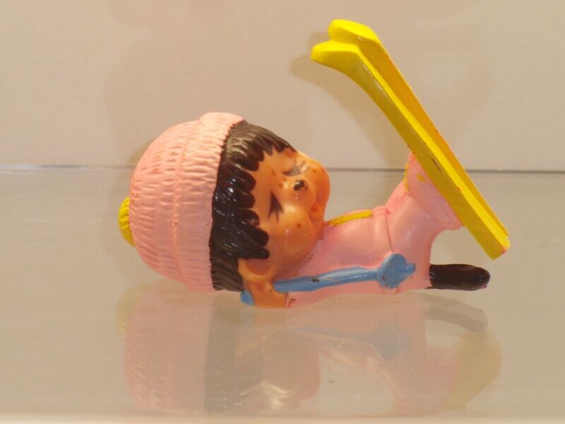 Monchhichi: Sekiguchi 1979: Mädchen mit Ski Monchhichi: Sekiguchi 1979: Mädchen mit Ski