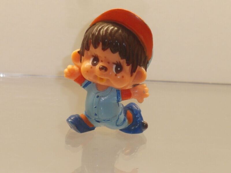 Monchhichi: Sekiguchi 1979: als Baseballspieler, laufend Monchhichi: Sekiguchi 1979: als Baseballspieler, laufend