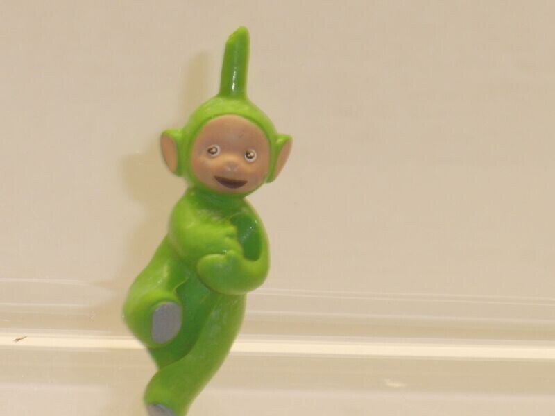 Bully/Bullyland 90er Jahre: Teletubbies: Dipsy als Stift-Figur Bully/Bullyland 90er Jahre: Teletubbies: Dipsy als Stift-Figur
