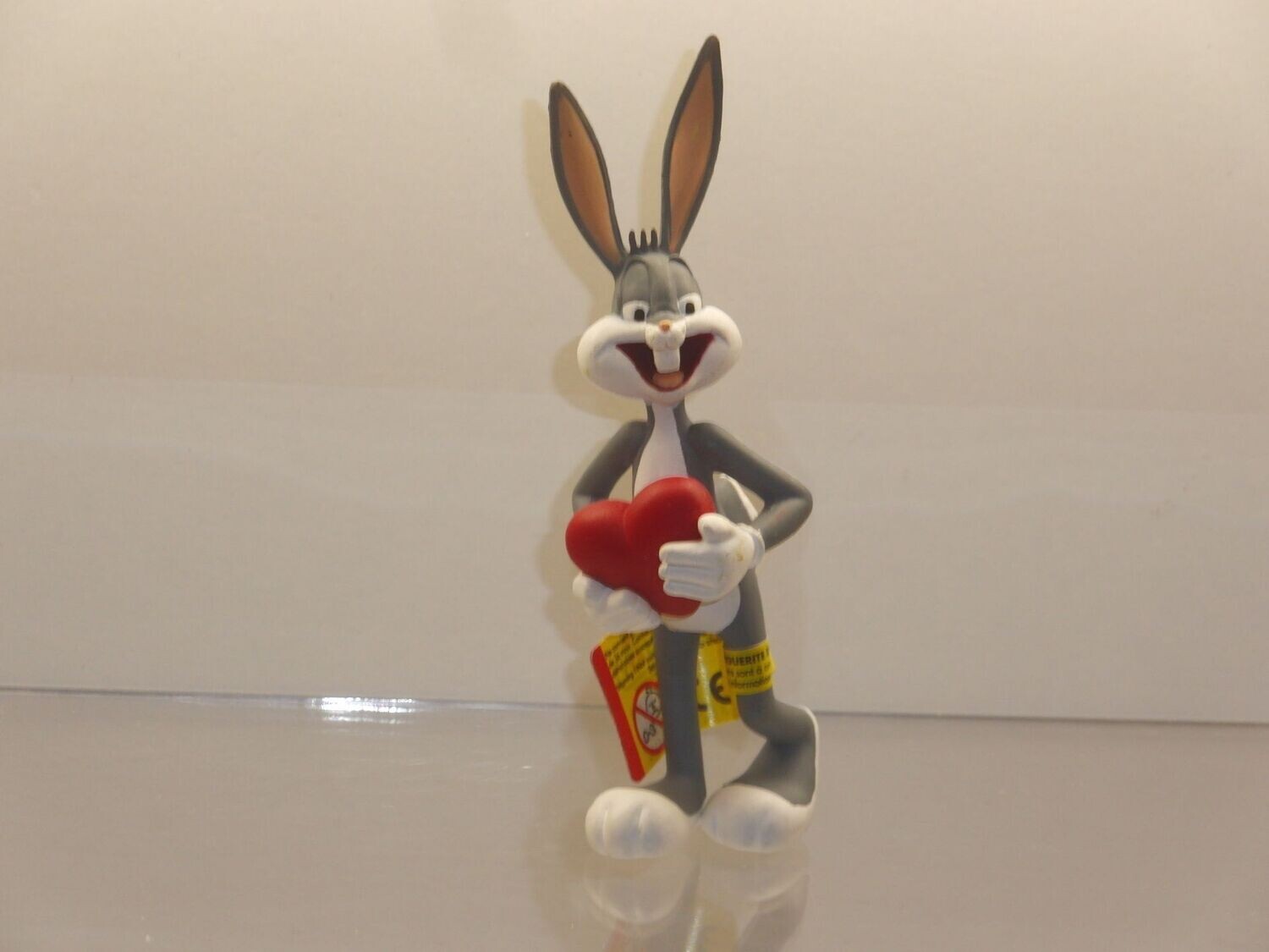 Bugs Bunny  & Co.: Plastoy ca. 2005: Bugs Bunny mit Herz