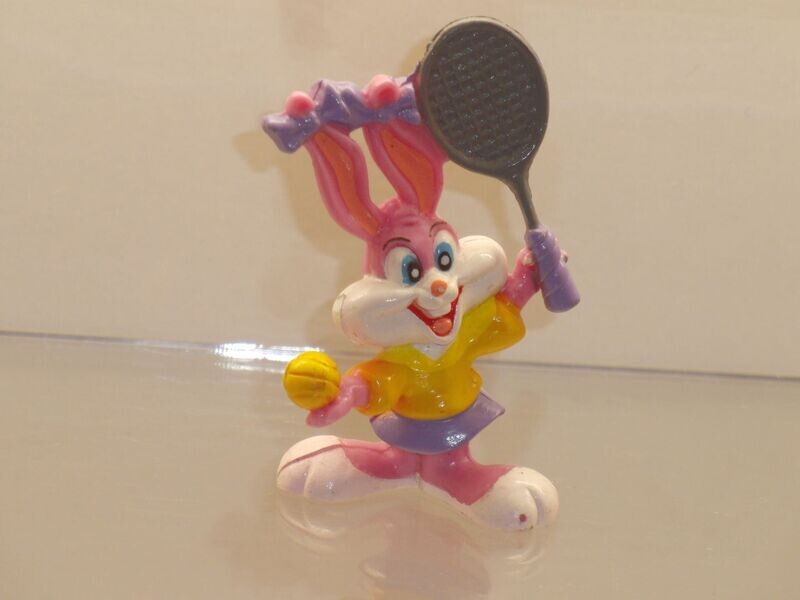 Bugs Bunny & Co.: 90er Jahre: Tiny Toons: Mädchen mit Tennisschläger Bugs Bunny & Co.: 90er Jahre: Tiny Toons: Mädchen mit Tennisschläger