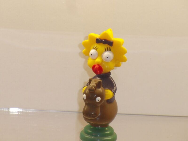 The Simpsons: ca. 2001: Schachfiguren: Maggie (Springer) The Simpsons: ca. 2001: Schachfiguren: Maggie (Springer)
