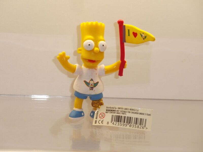 The Simpsons: Greetings from Springfield ab 2006: Bart mit Fahne The Simpsons: Greetings from Springfield ab 2006: Bart mit Fahne