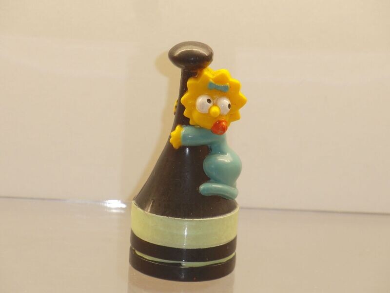 The Simpsons: ca. 2001: Schachfiguren: Maggie (Bauer) The Simpsons: ca. 2001: Schachfiguren: Maggie (Bauer)