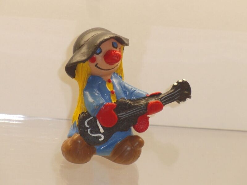 Bubblies: Schleich 1979: Clown mit Gitarre Bubblies: Schleich 1979: Clown mit Gitarre