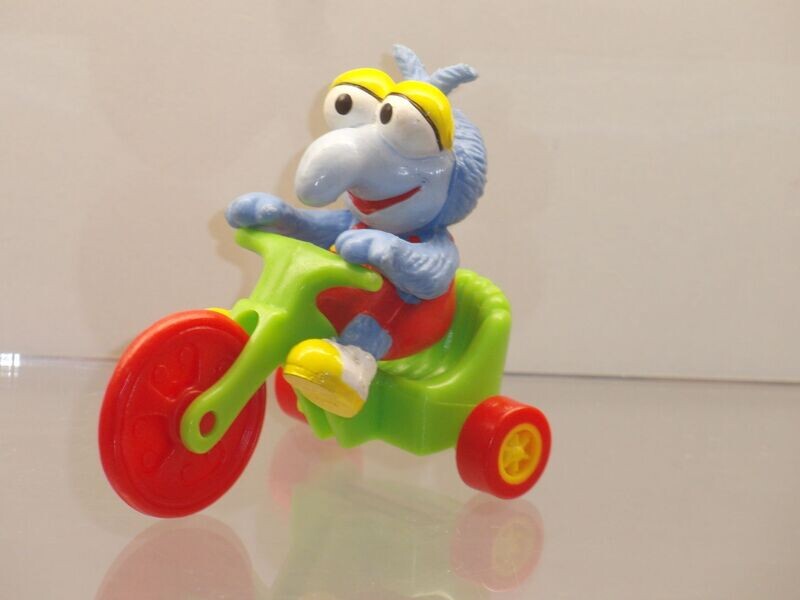 Muppet Babies: Mc Donald's 1986: Baby Gonzo im Dreirad Muppet Babies: Mc Donald's 1986: Baby Gonzo im Dreirad