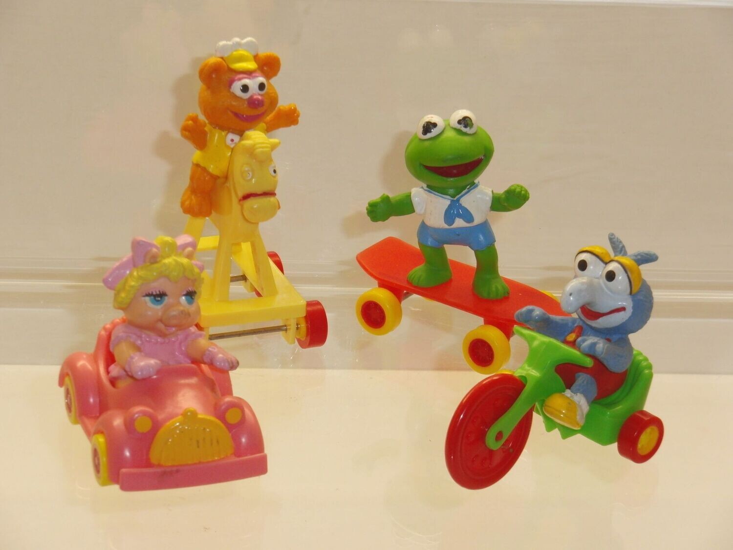 Muppet Babies: Mc Donald's 1986: kompletter Satz mit 4 Figuren
