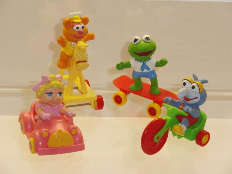 Muppet Babies: Mc Donald's 1986: kompletter Satz mit 4 Figuren Muppet Babies: Mc Donald's 1986: kompletter Satz mit 4 Figuren