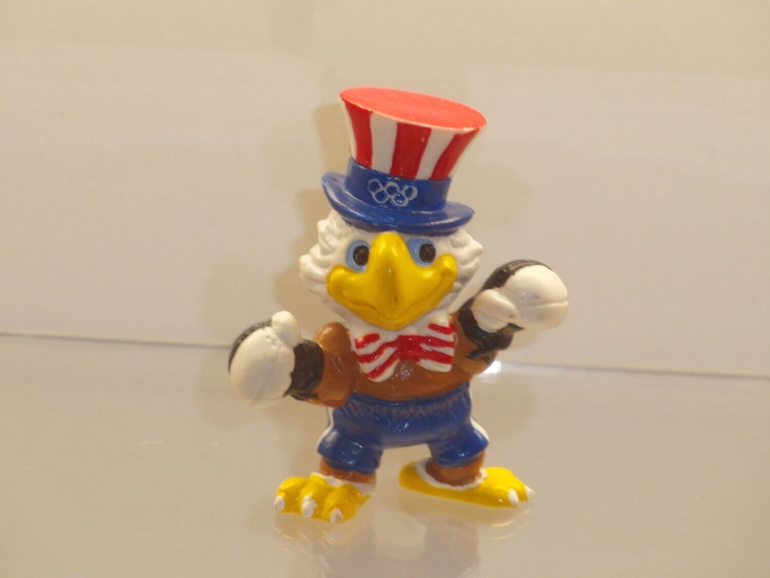 Werbefiguren: Olympische Spiele Los Angeles 1984: Maskottchen Sam als Boxer