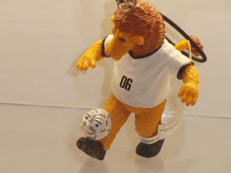 Werbefiguren: Fußball WM 2000 Deutschland: Maskottchen Goleo von Bully