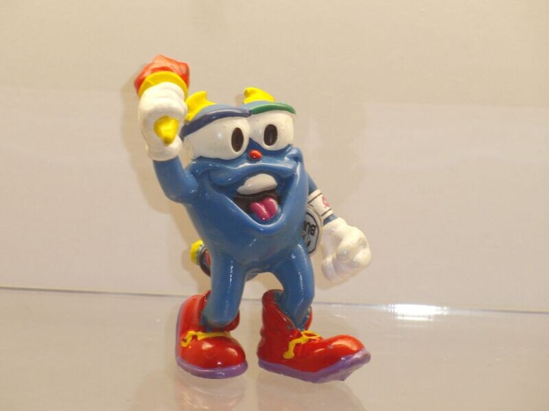 Werbefiguren: Olympische Spiele Atlanta 1996: Izzy mit Fackel Werbefiguren: Olympische Spiele Atlanta 1996: Izzy mit Fackel