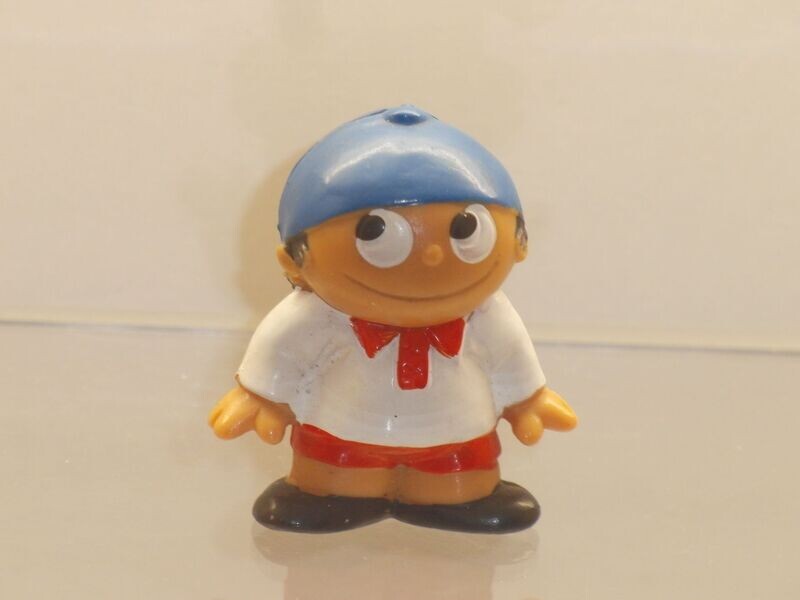 Werbefiguren: ZDF: Mainzelmännchen: John 1978: Mainzelmännchen-Fußballer: stehend mit Rückennummer 2