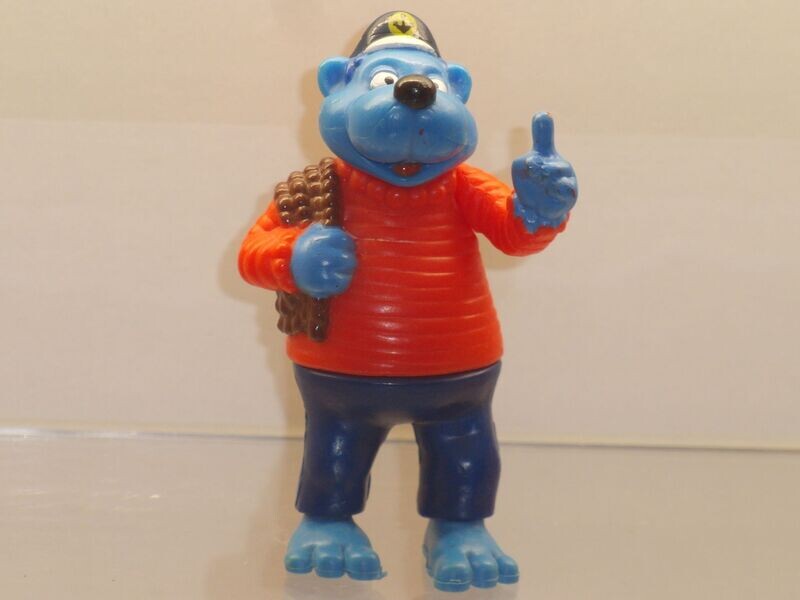 Käpt'n Blaubär: Ravensburger 1997: Käpt'n Blaubär mit Seil Käpt'n Blaubär: Ravensburger 1997: Käpt'n Blaubär mit Seil