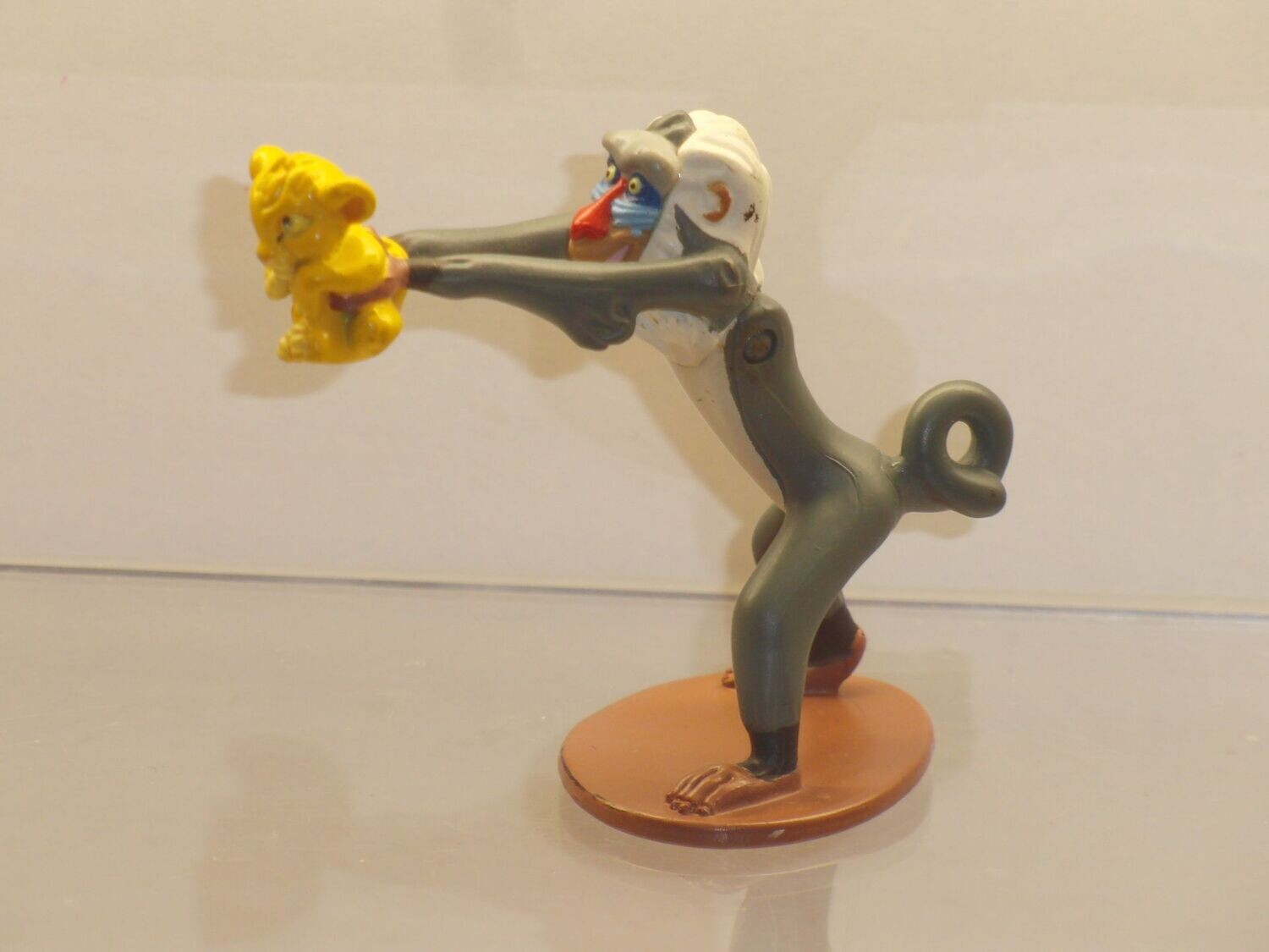 Disney's König der Löwen: Hasbro 2002: Rafiki mit Simba (Arme beweglich)