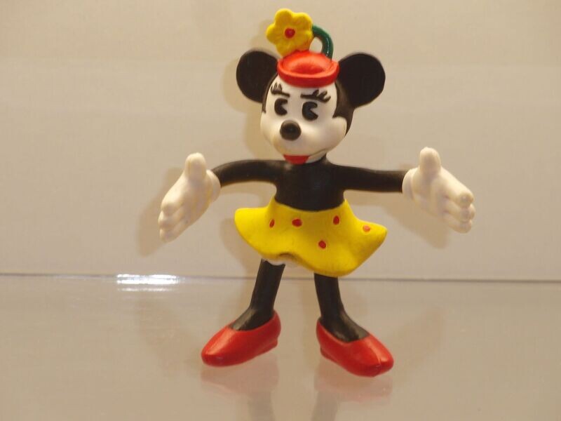 Disney Bullyland 90er Jahre: Minnie als Biegefigur Disney Bullyland 90er Jahre: Minnie als Biegefigur