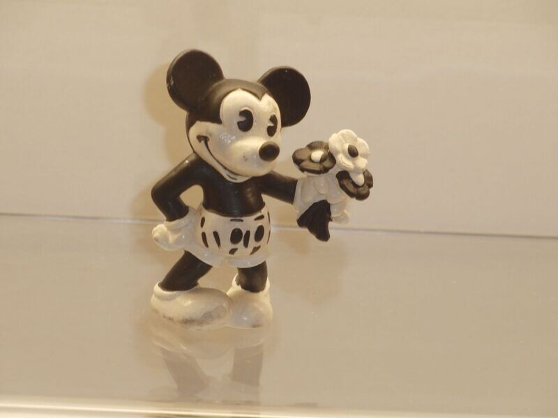 Disney: Micky Maus: Bully 80er Jahre: Micky Disney: Micky Maus: Bully 80er Jahre: Micky "charming" schwarz/weiß