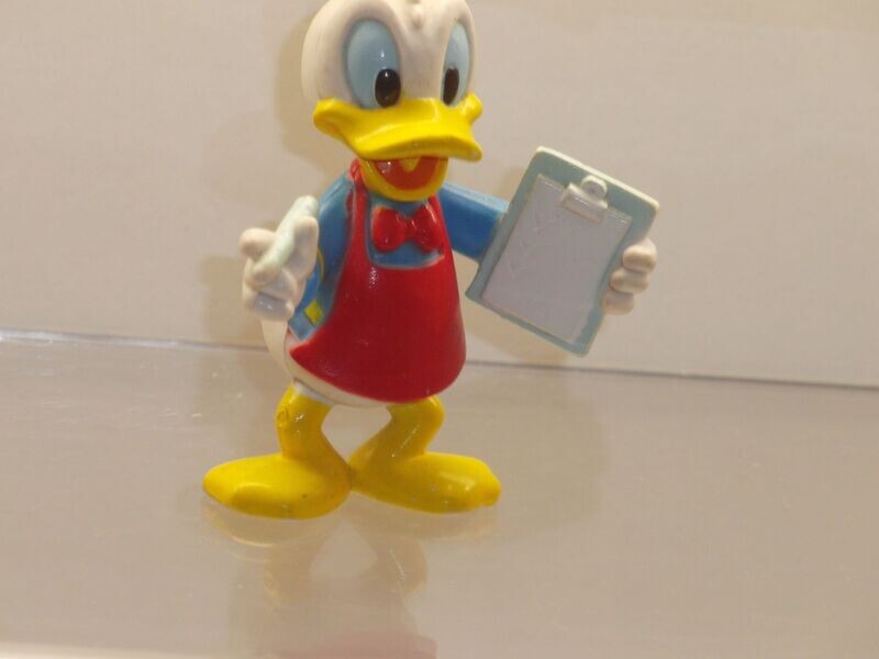 Disney Donald Duck: 90er Jahre: Donald mit Stift und Klemmbrett