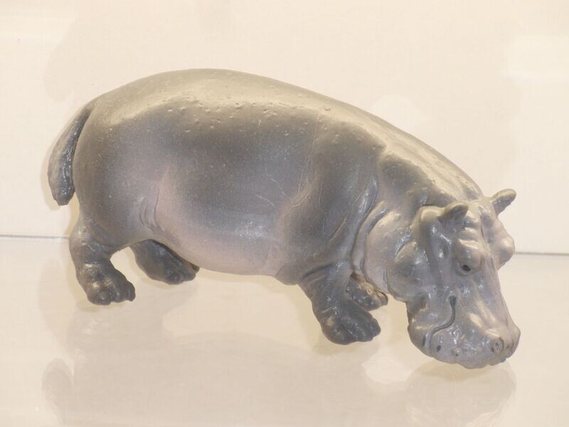 Schleich: 14035 Flußpferd Kuh (grau-blau) Schleich: 14035 Flußpferd Kuh (grau-blau)