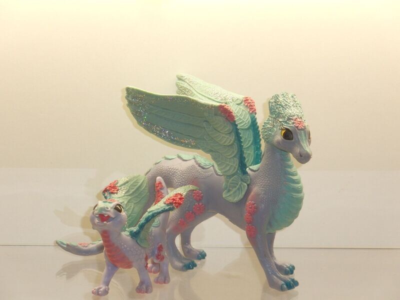 Schleich: 70592 Blütendrache mit Baby Schleich: 70592 Blütendrache mit Baby