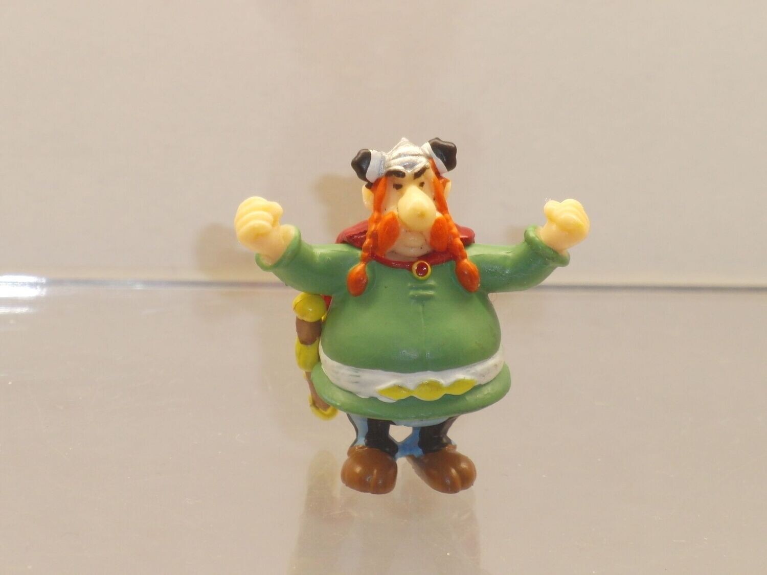 Asterix: Mini: Plastoy : Werbebeigaben bei Bridelix Käse: Majestix
