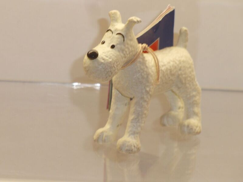 Tim und Struppi: Moulinsart: Struppi als Biegefigur Tim und Struppi: Moulinsart: Struppi als Biegefigur