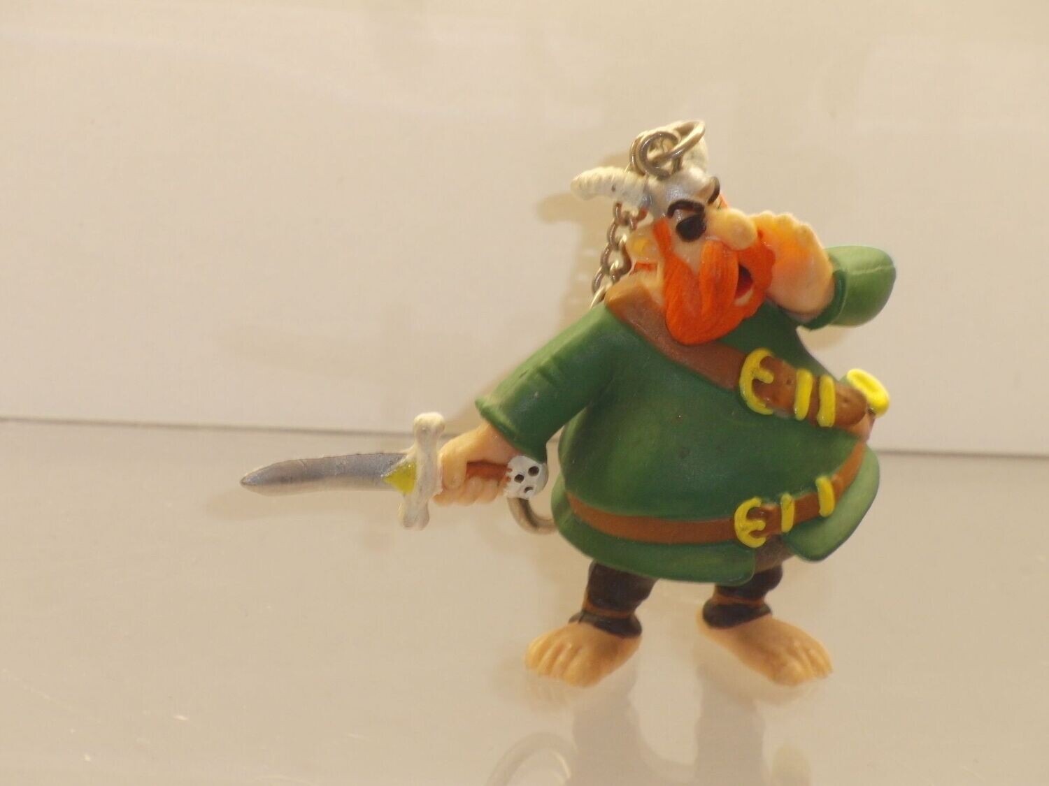 Asterix: Plastoy ab 1997: Piratenkapitän als Schlüsselanhänger