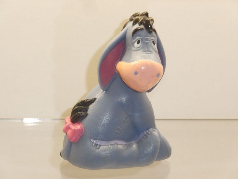 Disney's Winnie Puuh: Mattel 90er Jahre: I-Aah sitzend Disney's Winnie Puuh: Mattel 90er Jahre: I-Aah sitzend