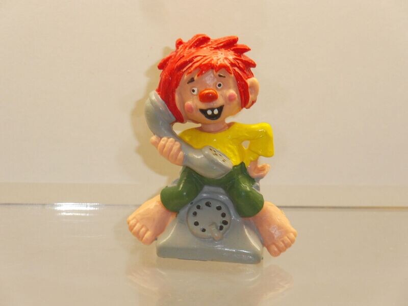 Pumuckl: Schleich 1983: Pumuckl auf Telefon Pumuckl: Schleich 1983: Pumuckl auf Telefon