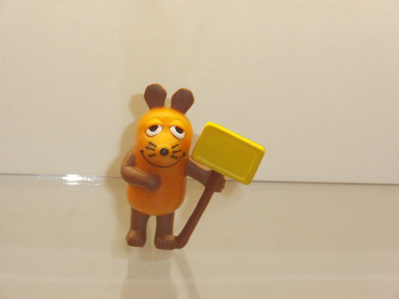 Die Sendung mit der Maus: Schleich 1999: Maus mit Schild Die Sendung mit der Maus: Schleich 1999: Maus mit Schild