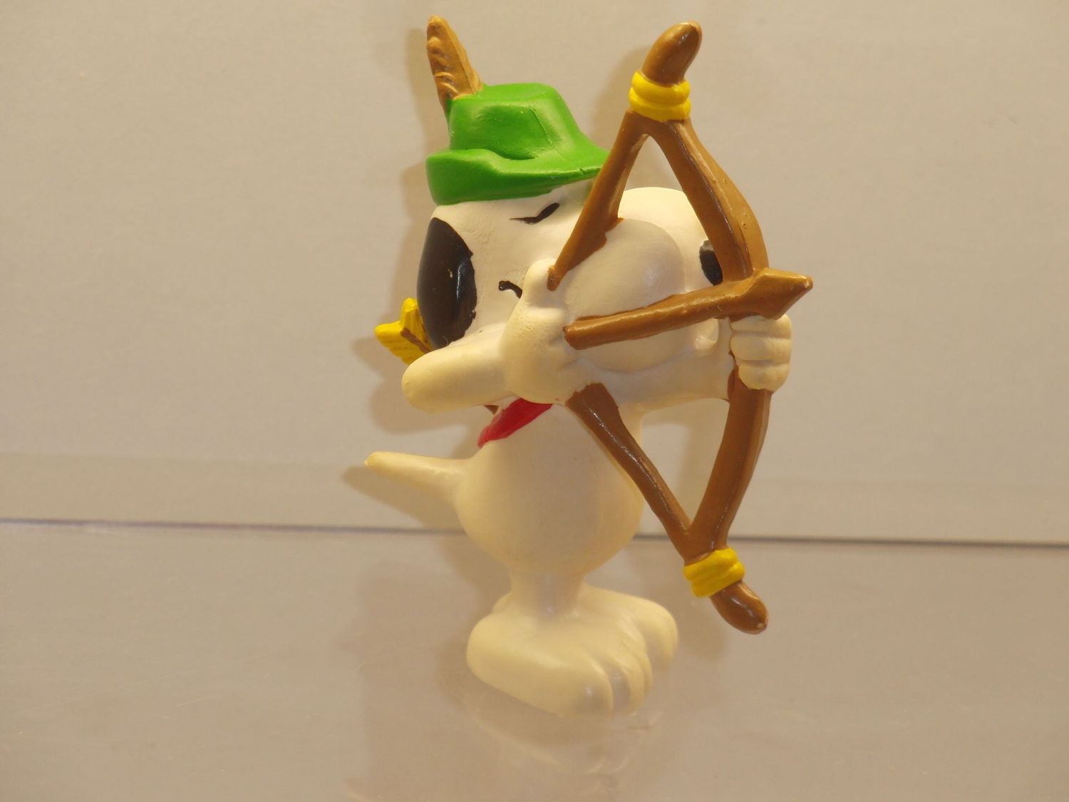 Snoopy/Peanuts: Schleich 2. Serie ab 80er Jahre: Snoopy  als Bogenschütze