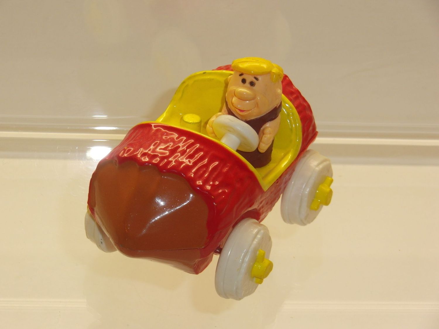 Familie Feuerstein: Edocar 1991: Barney im Auto (Metall/Kunststoff)