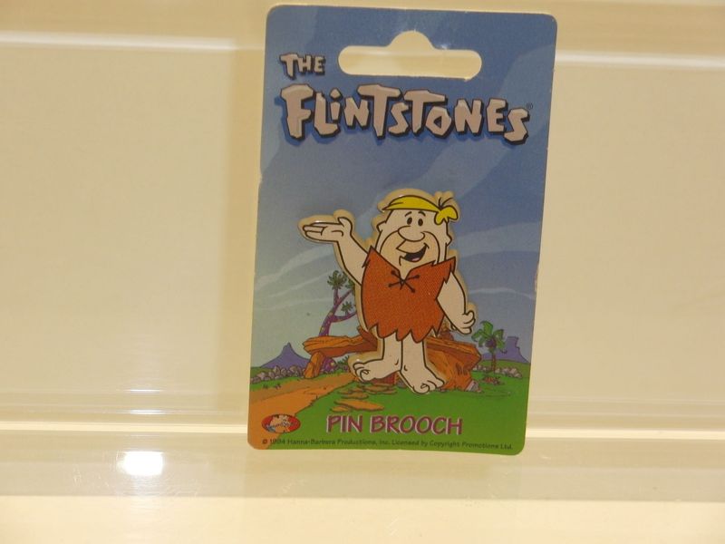 Familie Feuerstein: 1994: Pins: Barney auf Karte Familie Feuerstein: 1994: Pins: Barney auf Karte