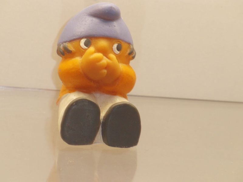 Werbefiguren: ZDF: Mainzelmännchen: John 1976: Mainzelmännchen "Affen": Nix sprechen