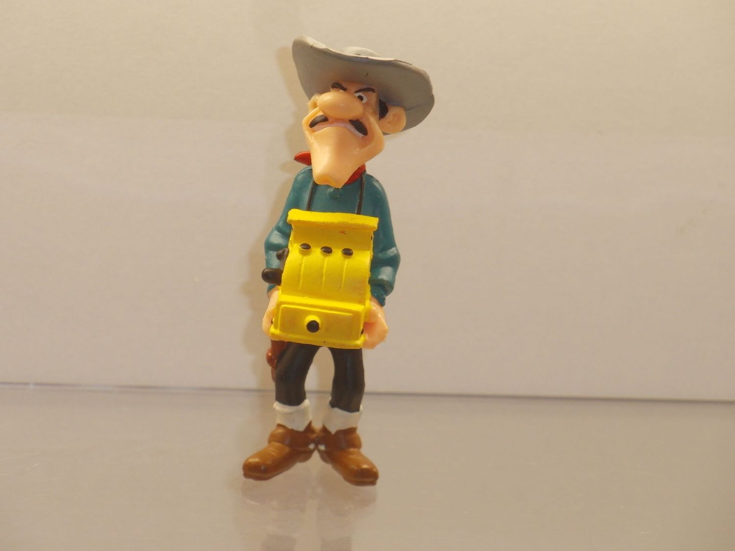 Lucky Luke: Plastoy 1998: William Dalton mit Kasse