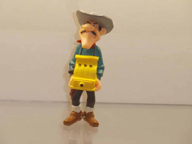 Lucky Luke: Plastoy 1998: William Dalton mit Kasse Lucky Luke: Plastoy 1998: William Dalton mit Kasse