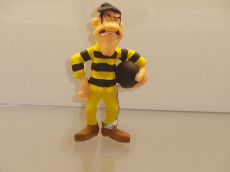 Lucky Luke: Plastoy 1998: Jack Dalton mit Kette und Kugel Lucky Luke: Plastoy 1998: Jack Dalton mit Kette und Kugel