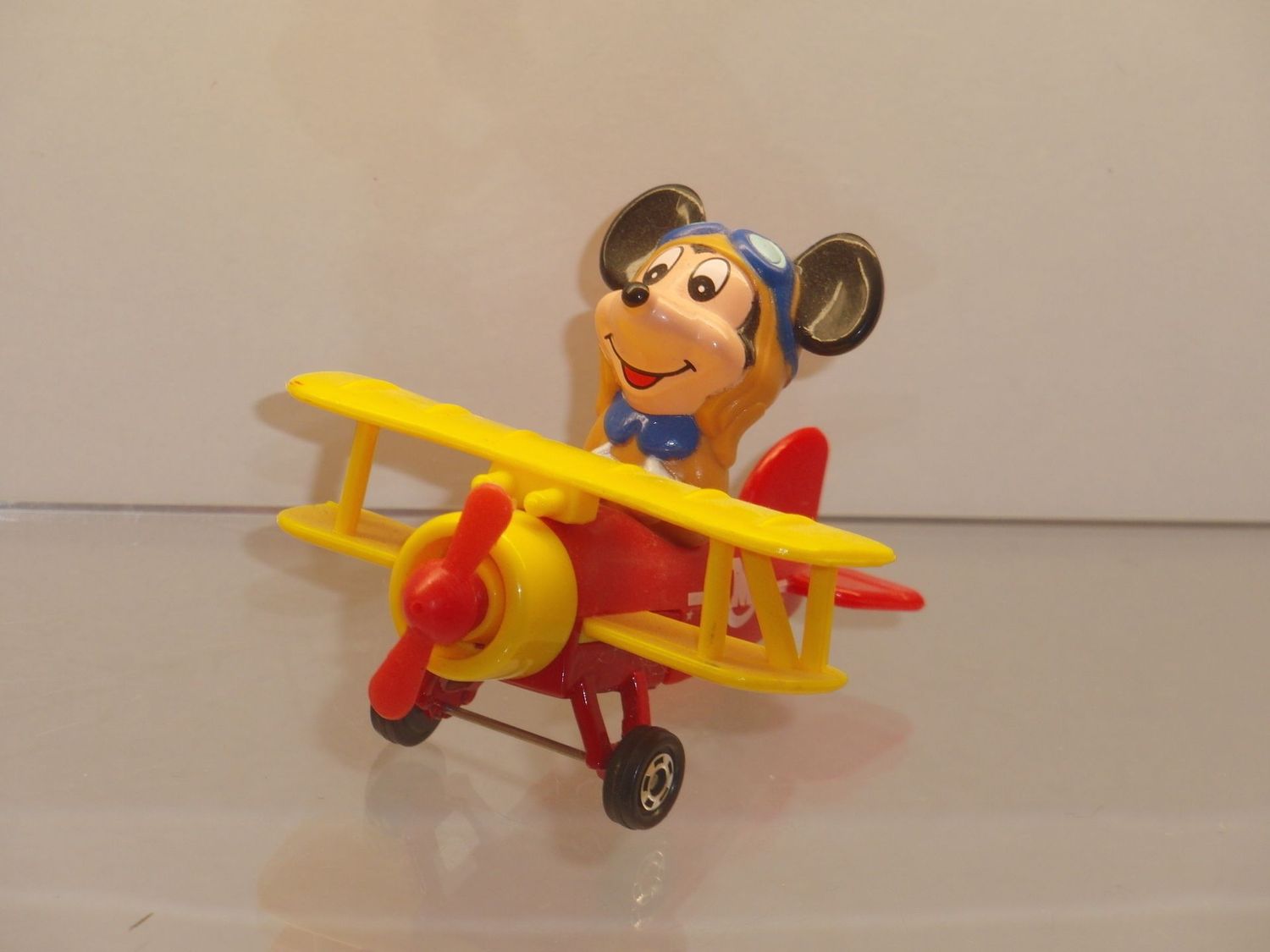Disney: Micky Maus: Tomy 80er Jahre: Micky im Flugzeug