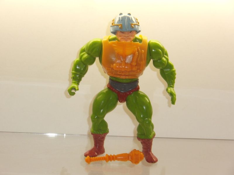 Motu Mattel 80er Jahre: Man-At-Arms mit Keule Motu Mattel 80er Jahre: Man-At-Arms mit Keule