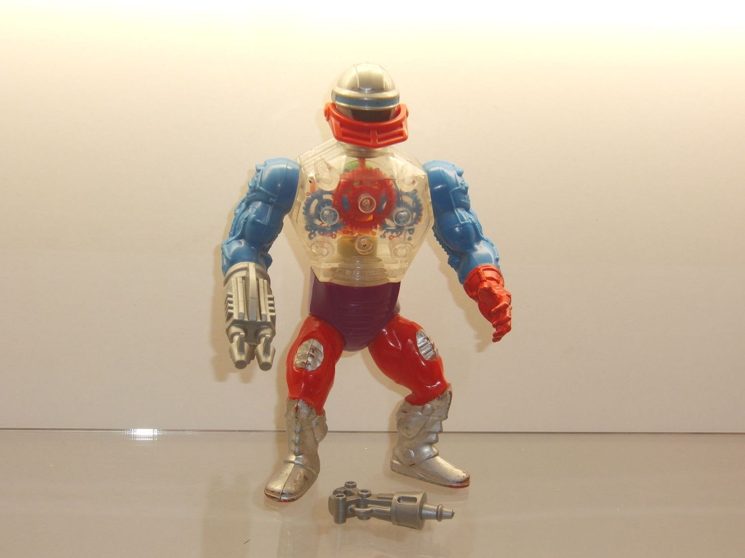 Motu Mattel 80er Jahre: Roboto mit 2 Waffen